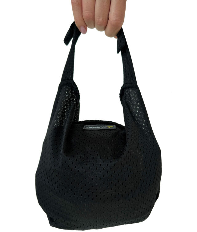 Minimonkey Toddler Carrier draagzak: opgevouwen in opbergzakje