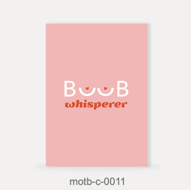 Moms On The Block wenskaart - Boob whisperer