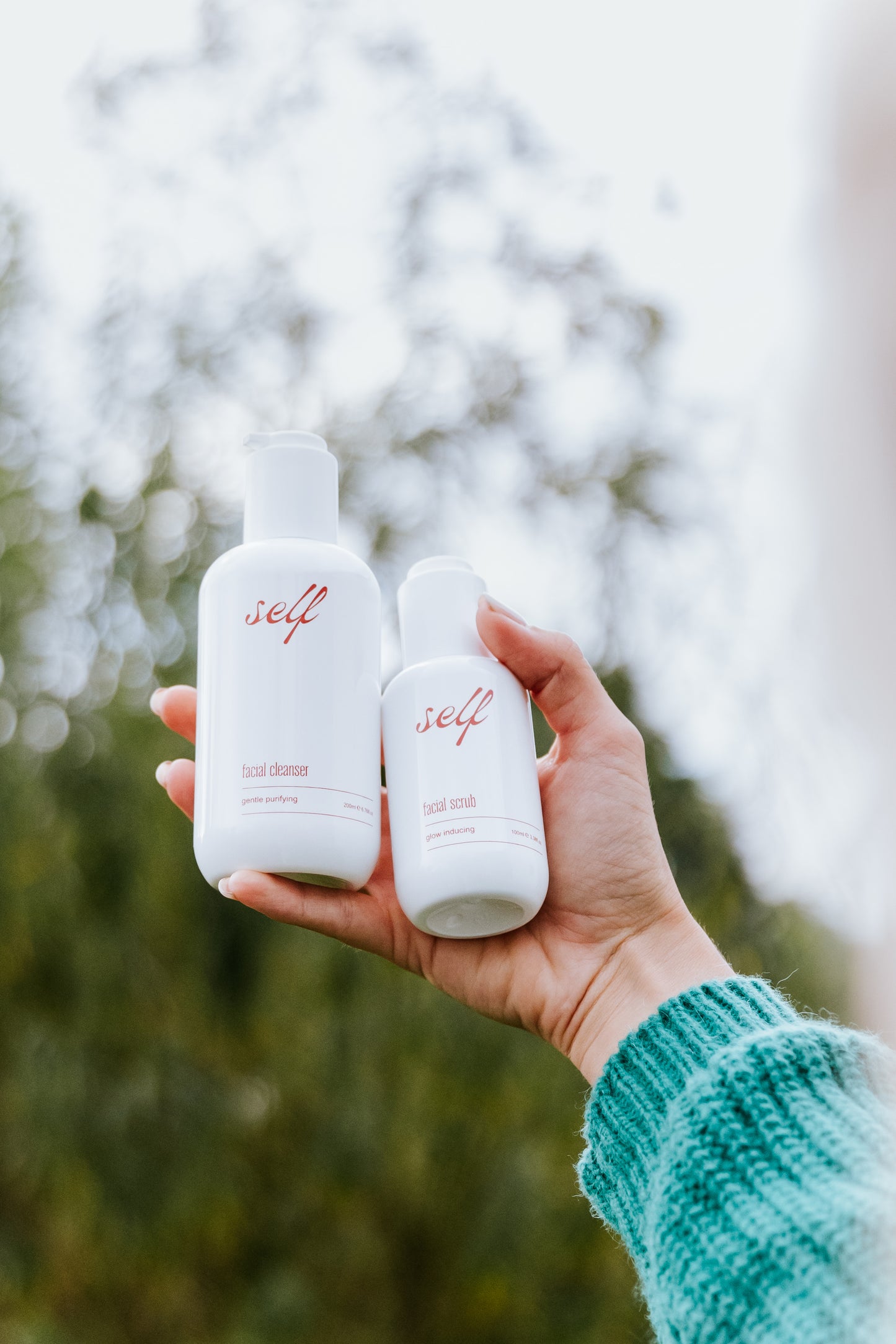 Natural Self Glow Inducing Facial Scrub gezichtsscrub