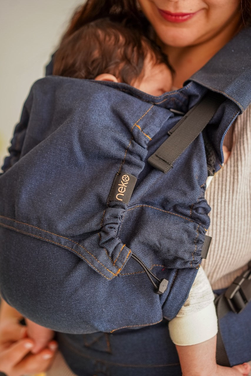 Neko Slings draagzak Switch Baby - Jeanious (maat 56-86)