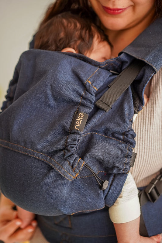 Neko Slings draagzak Switch Baby - Jeanious (maat 56-86)