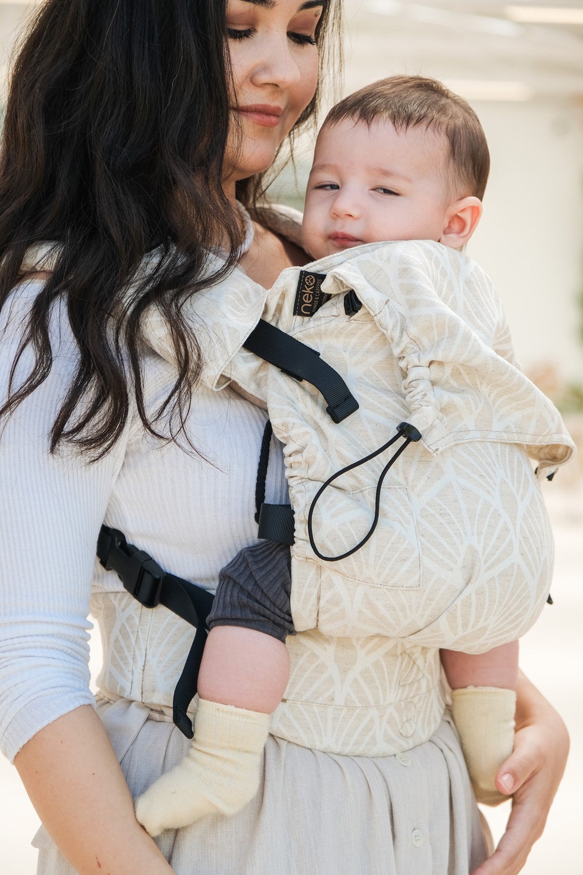 Neko Slings draagzak Switch Baby - Perla (maat 56-86)