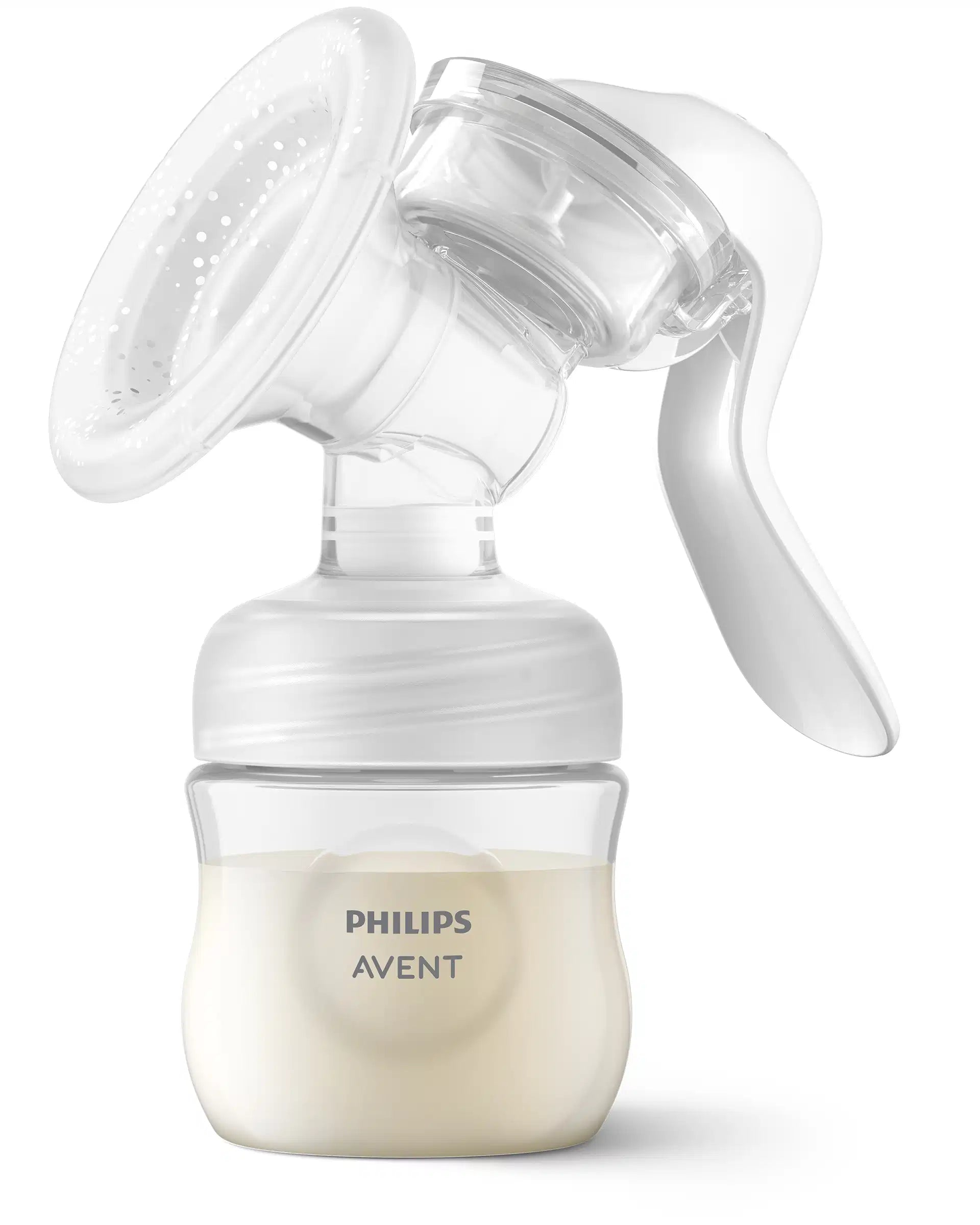 Manuele borstkolf SCF430/01 van Philips Avent met zachte silicone borstschilden