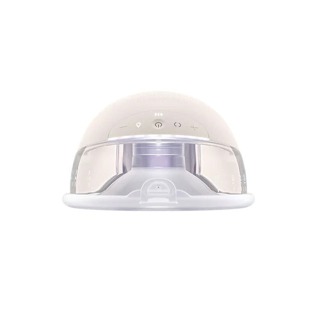 Philips Avent Natural Care handsfree borstkolf: bovenkant van de motorunit met bediening