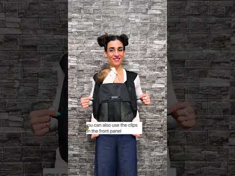 Minimonkey Toddler Carrier: instructievideo front carry