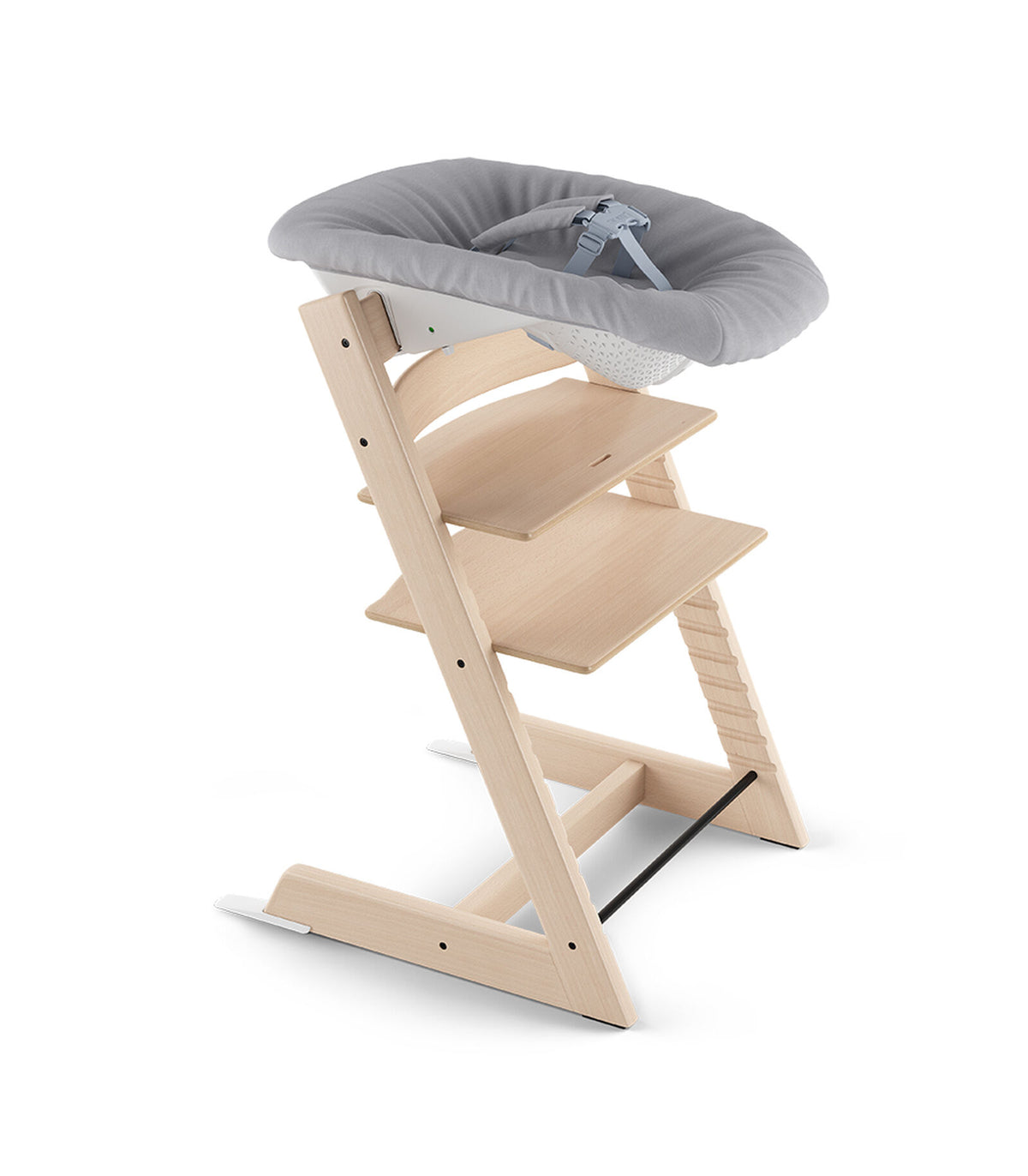 Stokke Tripp Trapp Newborn Set Grey in de ruststand