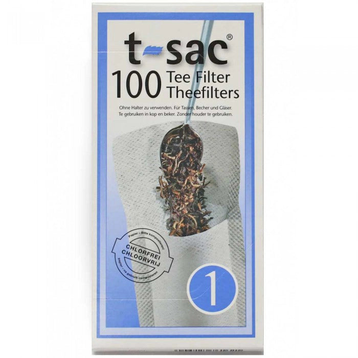 Papieren theefilters maat 1 - 100 stuks