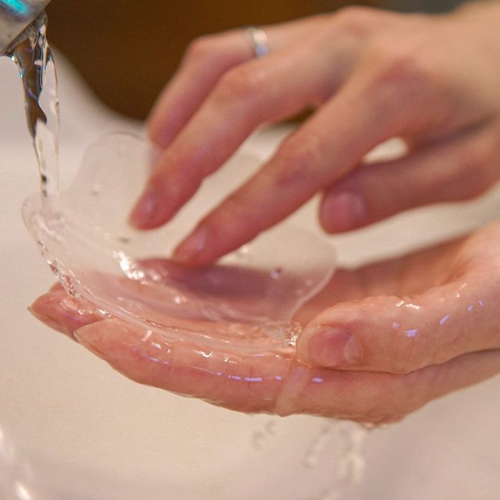 Theraline Momma Pads herbruikbare silicone zoogkompressen