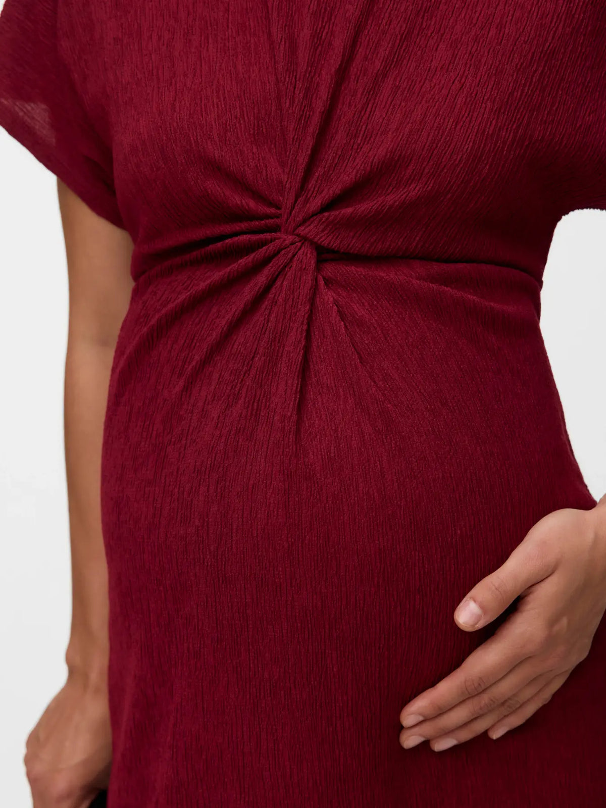 Vero Moda Maternity Amanda lange jurk biking red: foto 5