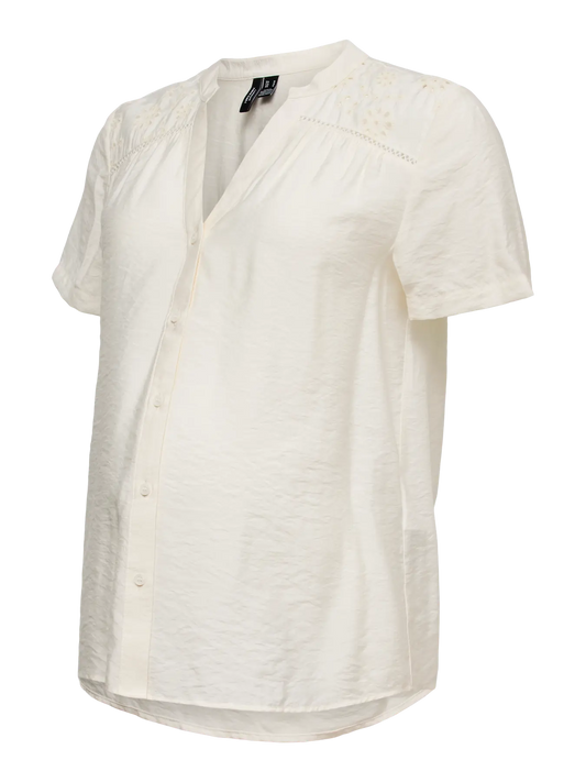 Vero Moda Maternity Josie blouse wit: foto 1