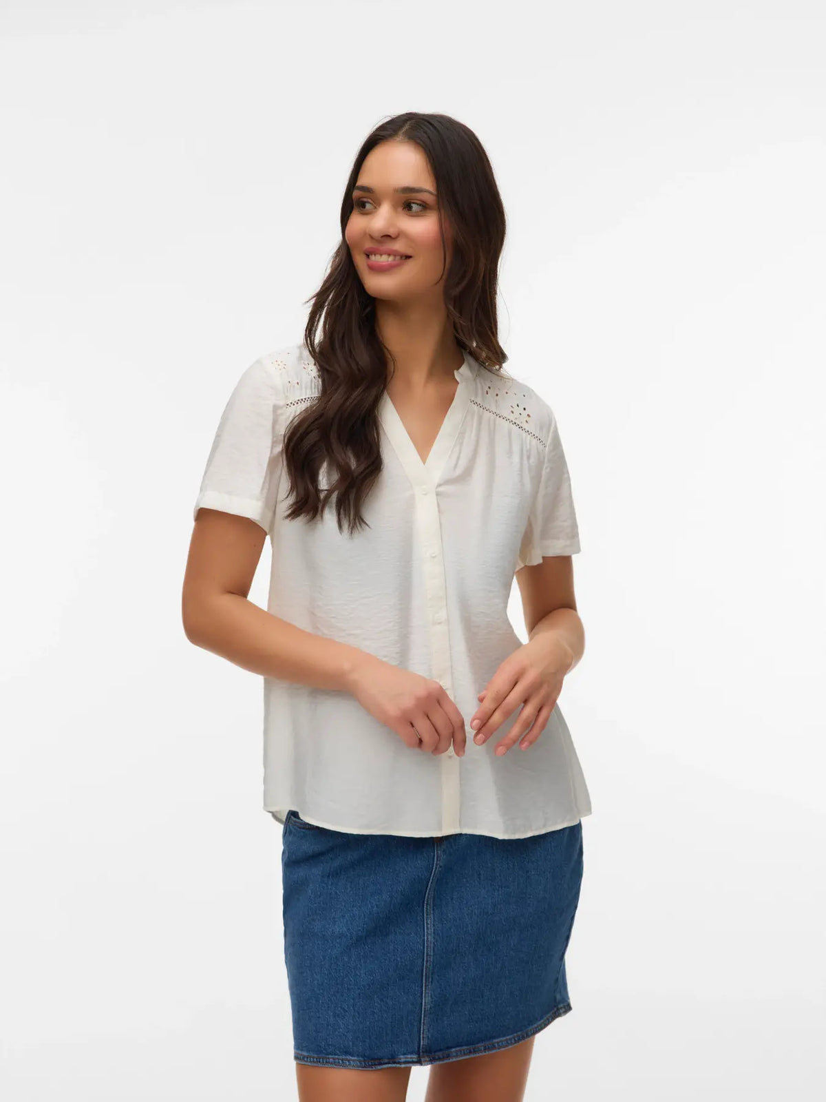Vero Moda Maternity Josie blouse wit: foto 5