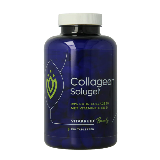 Vitakruid Collageen Solugel Tabletten met vitamine C en D