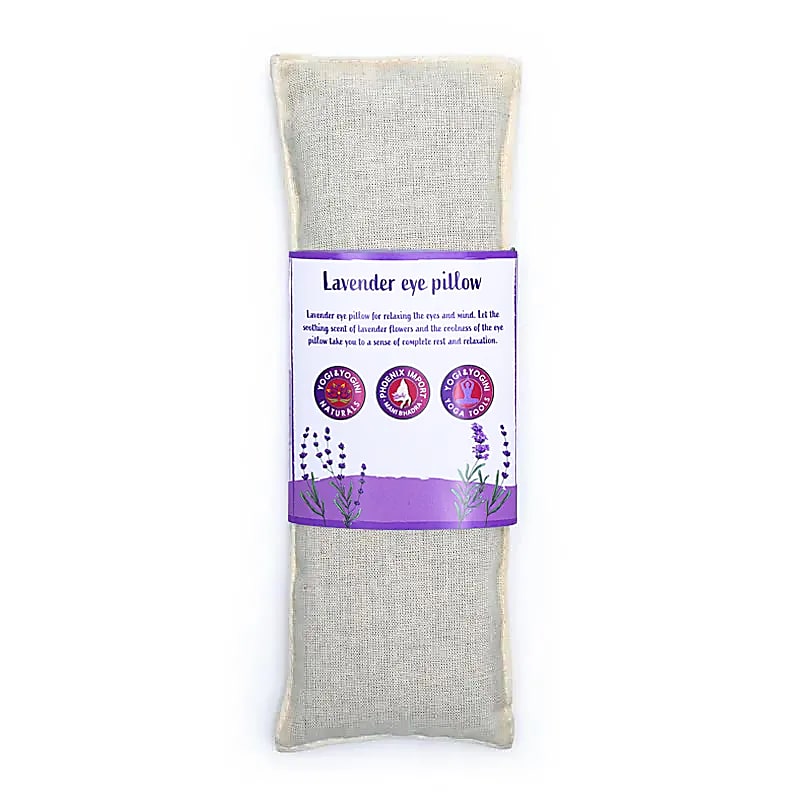Yogi & Yogini oogkussen met lavendel of kamille