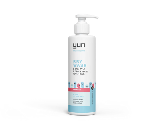 YUN BBY Prebiotic Hair & Body wash wasgel